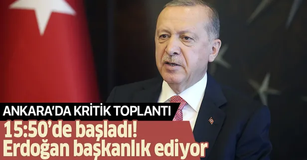 Son dakika: AK Parti MKYK Başkan Erdoğan liderliğinde toplandı