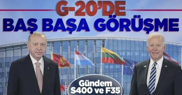 Son dakika: Başkan Erdoğan G20 Liderler Zirvesi’nde ABD Başkanı Biden ile görüşecek!