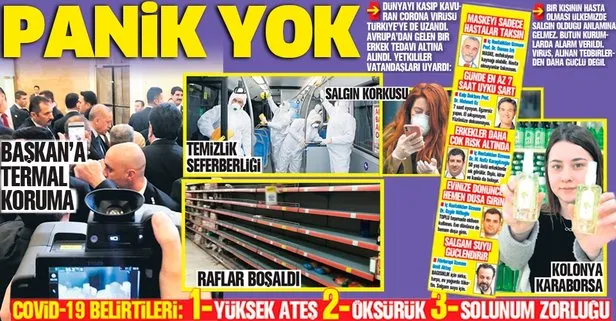 Corona virüsü Türkiye’ye de uzandı yetkililer vatandaşları uyardı: Hiçbir virüs tedbirden güçlü değil