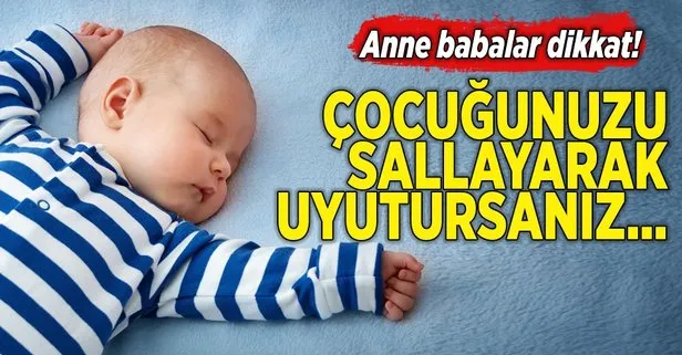 Bebeği sallayarak uyutmak zararlı mı?