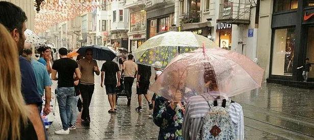 İstanbul için sağanak yağış uyarısı
