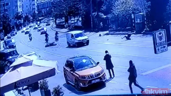 Etiler'de tek teker üzerinde motosiklet şovu kötü bitti - 2