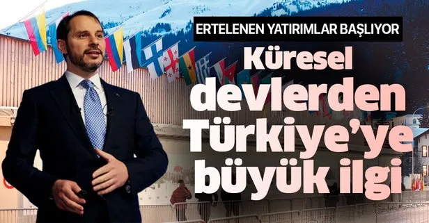 Ertelenen yatırımlar başlıyor! Küresel devlerden Türkiye’ye büyük ilgi