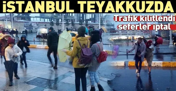 İstanbul teyakkuzda... Ve başladı