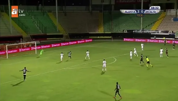 Alanyaspor 4-0 Antalyaspor | Papiss Cisse'nin golü