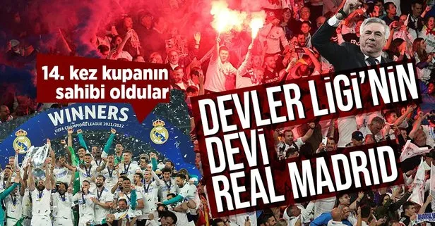 Real Madrid kupayı aldı