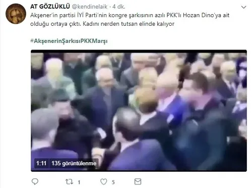 Akşener'in kongre şarkısı PKK'lıların çıktı, sosyal medyada tepkiler çığ gibi!-6