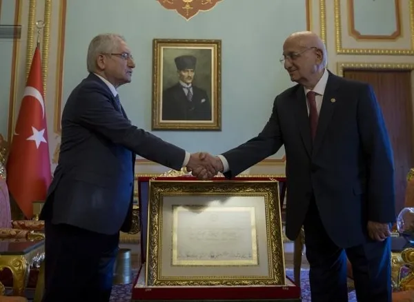 Cumhurbaşkanı Recep Tayyip Erdoğan'ın mazbatası TBMM'de-2