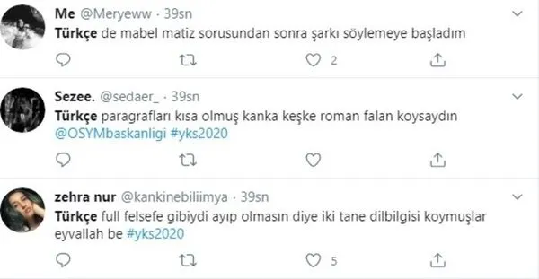 2020 Yks Sinav Yorumlari Yks Tyt Turkce Matematik Sorulari