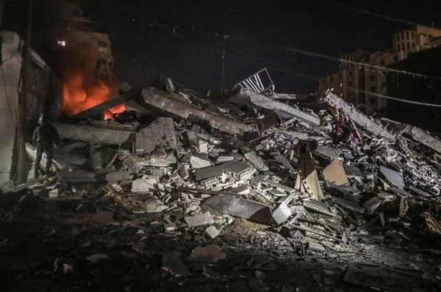 İsrail'den Gazze'ye hava saldırısı