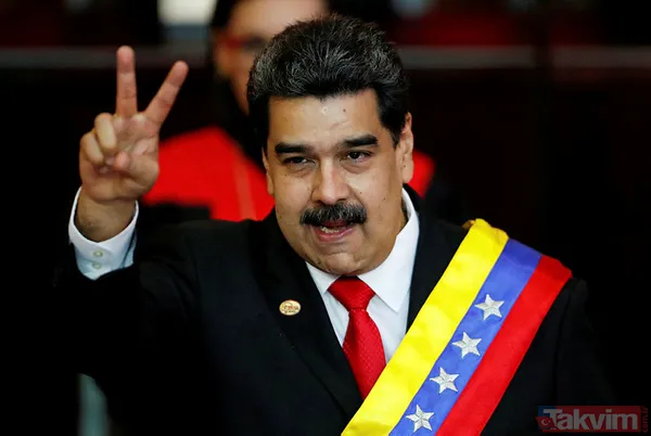 Venezuela ordusu Maduro'ya destek için sokağa çıktı - 10