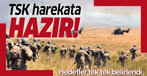 Fırat’ın doğusunda YPG/PKK hedefleri tek tek belirlendi, TSK harekata hazır