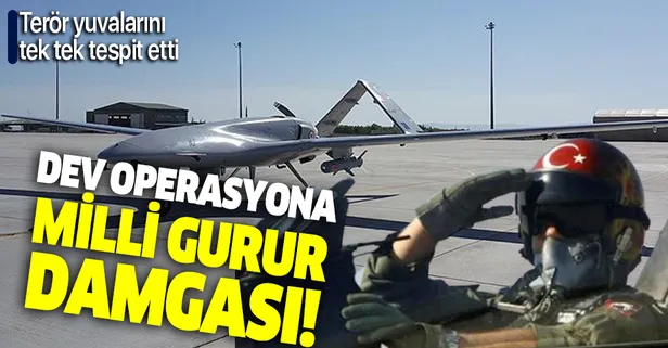 Pençe-Kartal operasyonunda yerli ve milli İHA damgası! Terör yuvaları böyle vuruldu!