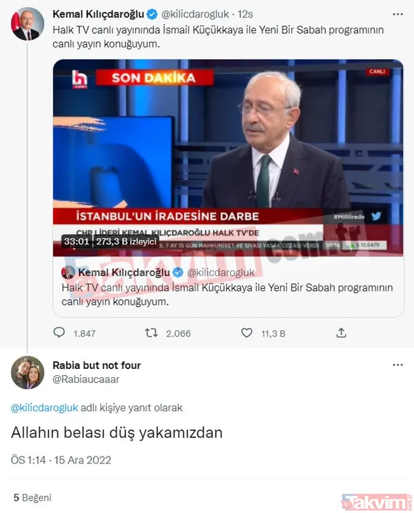 CHP'deki savaş Twitter'a taşındı! İmamoğlu yandaşlarından Kılıçdaroğlu'na peş peşe hakaret: "Köpek dışkısına verdiğim değer daha fazla" - 9