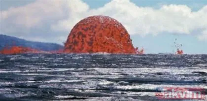 50 yıl önce Hawaii’de görüntülenen 65 metrelik lav topu ortaya çıktı! İşte dünyadan ilginç fotoğraflar