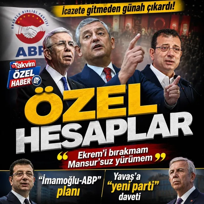 Özgür Özel Silivriye icazet turu öncesi günah çıkardı! İmamoğlu-ABP planı | Mansur Yavaşa yeni parti daveti