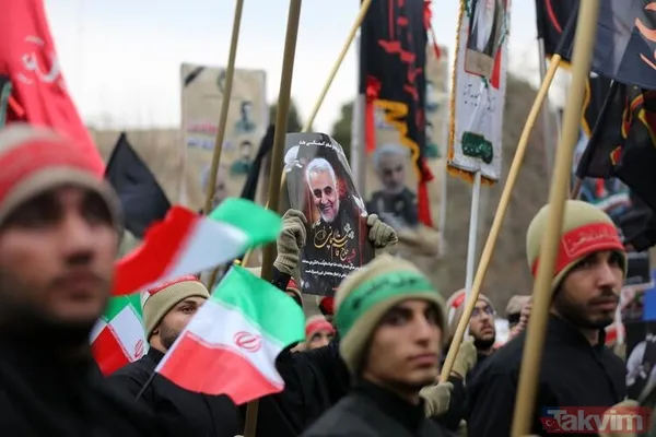 Kasım Süleymani için Ahvaz'da cenaze töreni - 23