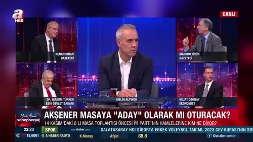 A Haber ekranlarında Mahmut Övür’dem bomba iddia: Meral Akşener Buğra Kavuncu’yu görevden alacak