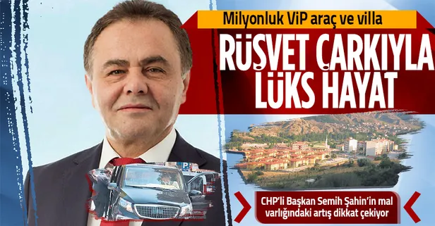 Rüşvet çarkıyla lüks hayat! 3 milyonluk VİP araç, 1.5 milyonluk villa