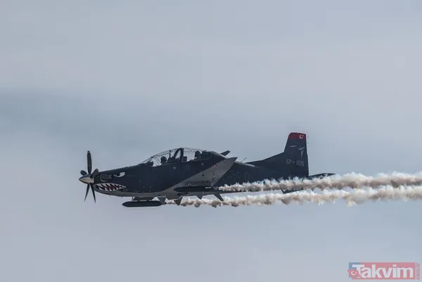 Başkan Erdoğan TEKNOFEST'te! Aziz Sancar ve öğrencilerle birlikte gösteriyi izledi - 13