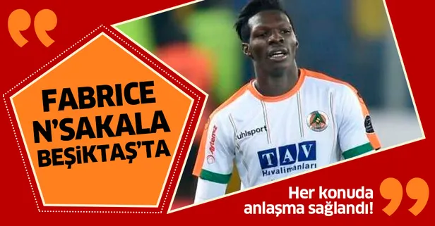 Fabrice N'Sakala Beşiktaş’ta! Her konuda anlaşma sağlandı...