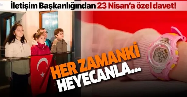 23 nisan a ozel davet istiklal