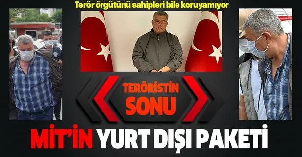 MİT’in yurt dışında paketlediği teröristin sonu