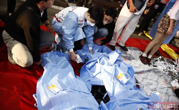 Seul'de Cadılar Bayramı izdihamı! Çok sayıda ölü ve yaralı var! Türk vatandaşlar o anları anlattı - 13