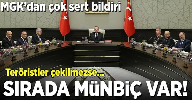MGKdan çok sert bildiri! Sırada Münbiç var