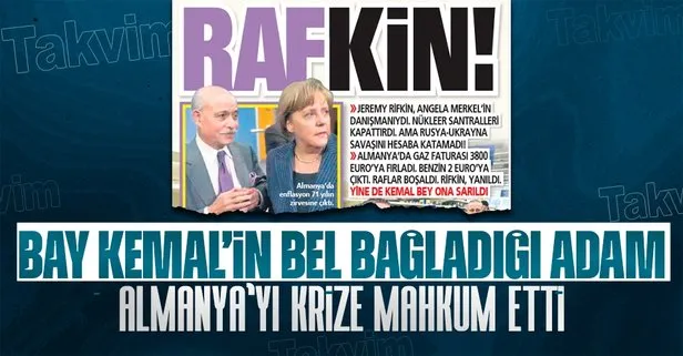 Kemal Kılıçdaroğlu, Almanya’nın enerji sektörünü batıran Jeremy Rifkin’e bel bağladı