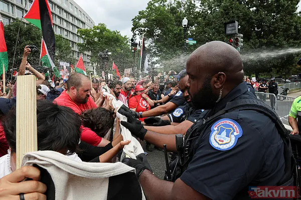 Beyaz Saray'a Netanyahu gösterisi! Binlerce protestocu toplandı - 3