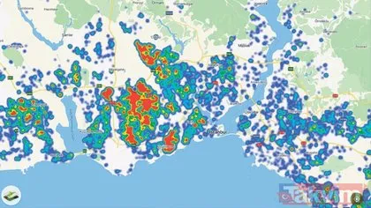 Hayat Eve Sığar uygulamasındaki koronavirüs haritası güncellendi! İstanbul’daki o ilçelerde endişe yaratan veriler