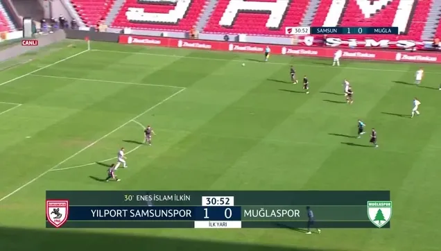 Ziraat Türkiye Kupası maç sonucu: Samsunspor 1-3 Muğlaspor| GOL | Samsunspor 1-1 Muğlaspor