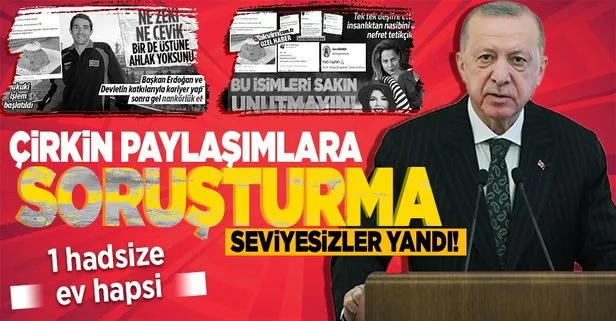 Savcılıklar harekete geçti! Koronavirüse yakalanan Başkan Erdoğan’ı hedef alan çirkin paylaşımlara jet soruşturma! Gözaltılar başladı