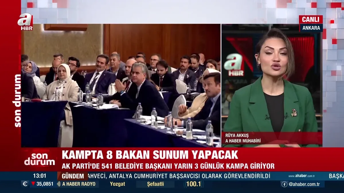 AK Parti Kızılcahamam'da kampa giriyor!