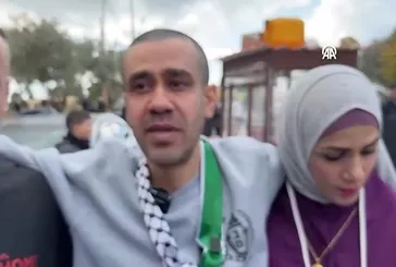 Hamas ile İsrail arasındaki dördüncü tur esir takasında  183 Filistinli serbest kaldı