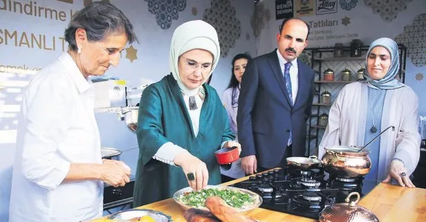 Konya Büyükşehir Belediyesi’nin düzenlediği Konya GastroFest’in açılışını Başkan Erdoğan’ın eşi Emine Erdoğan’ın katılımıyla gerçekleşti