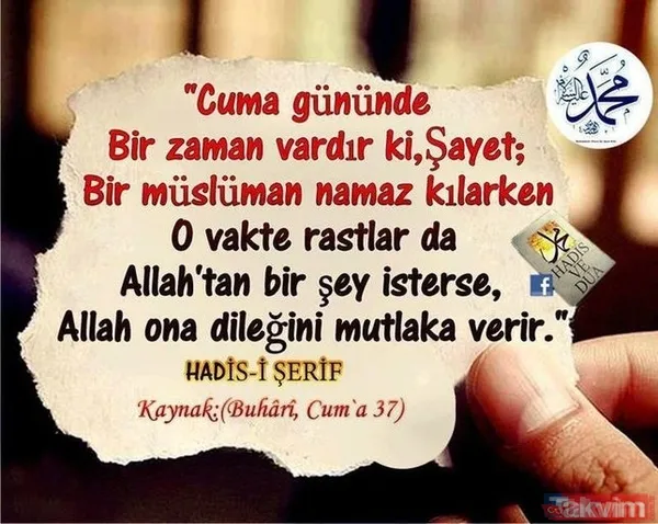 Cuma mesajları - 7 Eylül 2018 en güzel resimli Cuma mesajları - 24