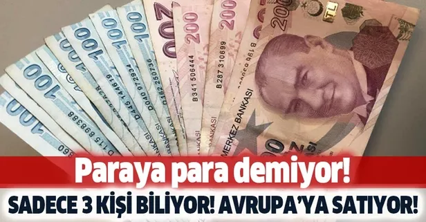 Sadece 3 kişi biliyor! Avrupa'ya satılıyor... Paraya para demiyor! Osmanlı zamanına uzanıyor