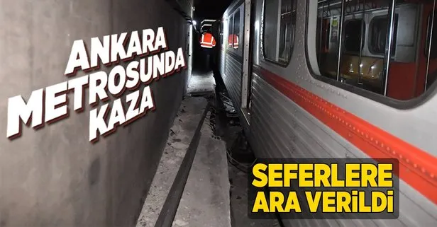Ankara'da metro kazası! - Takvim