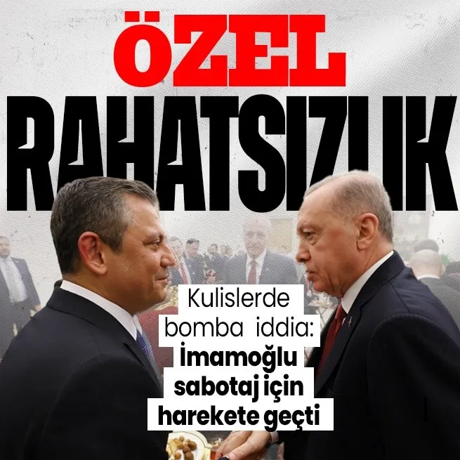 Başkan Erdoğan Özgür Özel ile görüşecek! Kulislerde bomba iddia: Ekrem İmamoğlu rahatsız oldu