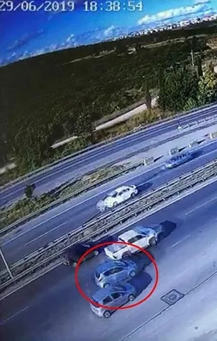 Tuzla'daki feci makas kazası kamerada!