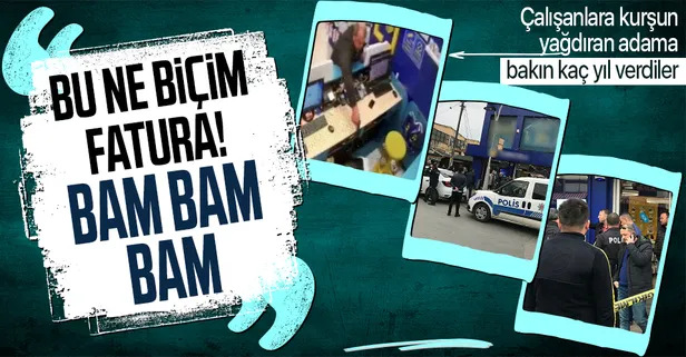 Sakarya'da 130 TL'lik faturaya sinirlendi çalışanlara kurşun yağdırdı