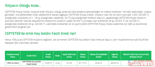 🎁 3 ay ertelemeli, faizsiz 7.000-15.000 ile 20.000 TL kredi fırsatı! Bankalardan bayram hediyesi! 💸 Ziraat, Vakıfbank, Akbank 5 dakikada hesaba yatıyor! - 3