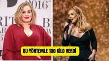 Adele önce 100 kilo verdi sonra anksiyeteyi yendi! İşte 100 kilo verdiren o yöntem