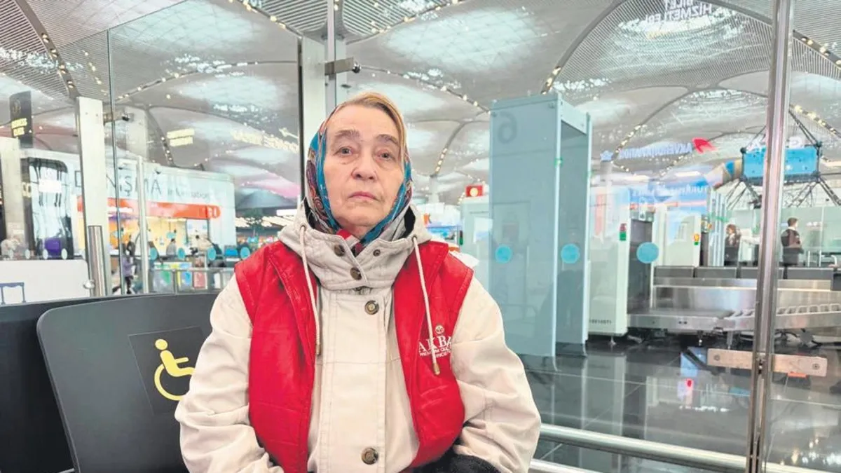 Terminal filmi gerçek oldu! Rusya giriş izni vermedi: 70 yaşındaki kadın havalimanında mahsur kaldı