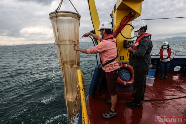 SON DAKİKA: A Haber Marmara Denizi'ndeki müsilajı (deniz salyası) araştıran ODTÜ gemisinde! 'Marmara 6-7 yılda biraz düzelebilir' - 17