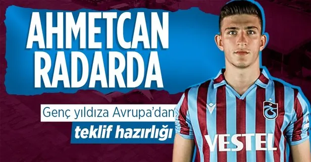 Lille ve Eintracht Frankfurt Trabzonspor’un genç stoperi Ahmetcan Kaplan’a teklif yapmaya hazırlanıyor