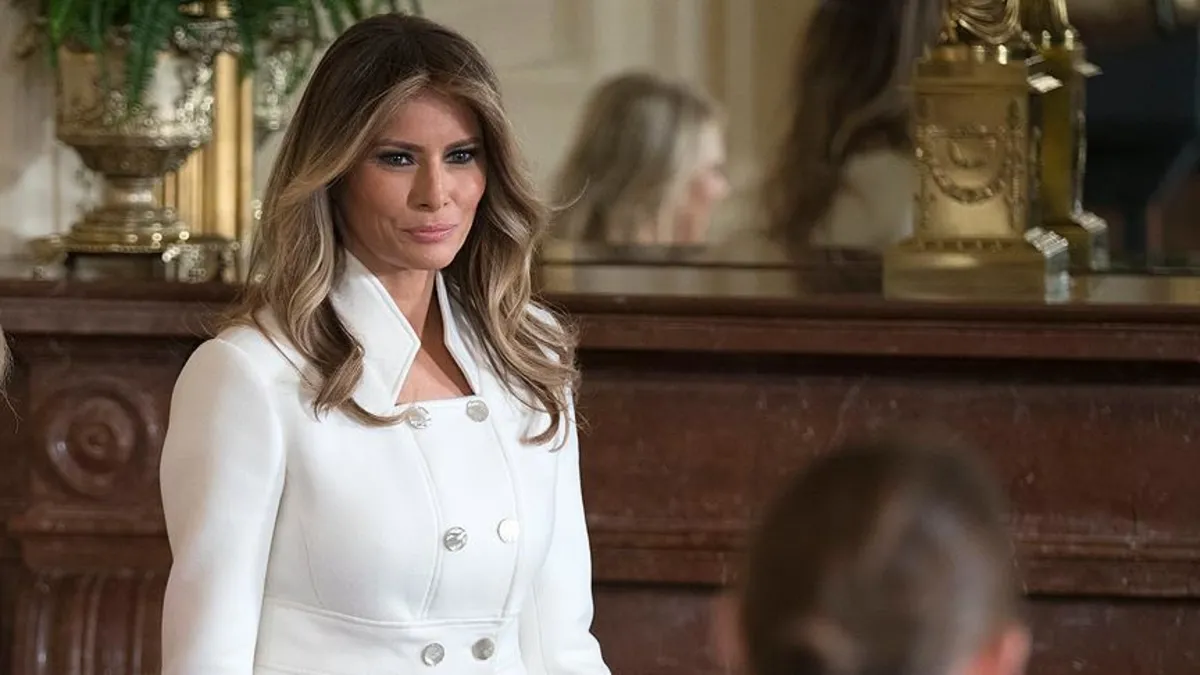 Melania Trump, ikinci kez First Lady oldu