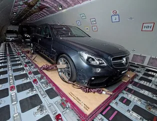 Lüks otomobilleri böyle taşıyorlar